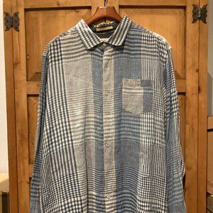 Tommy Bahama Jeans Island Crafted XL Casual LS Button Down
